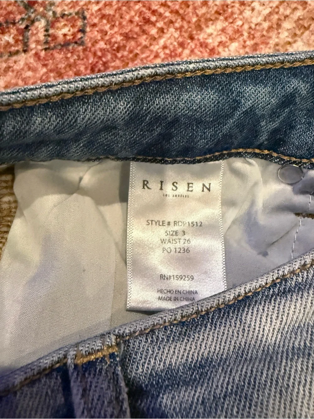 Distressed Light Blue Women's Flared Jeans